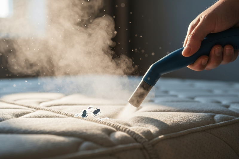 Does Steam Cleaning Kill Bed Bugs and Dust Mites?