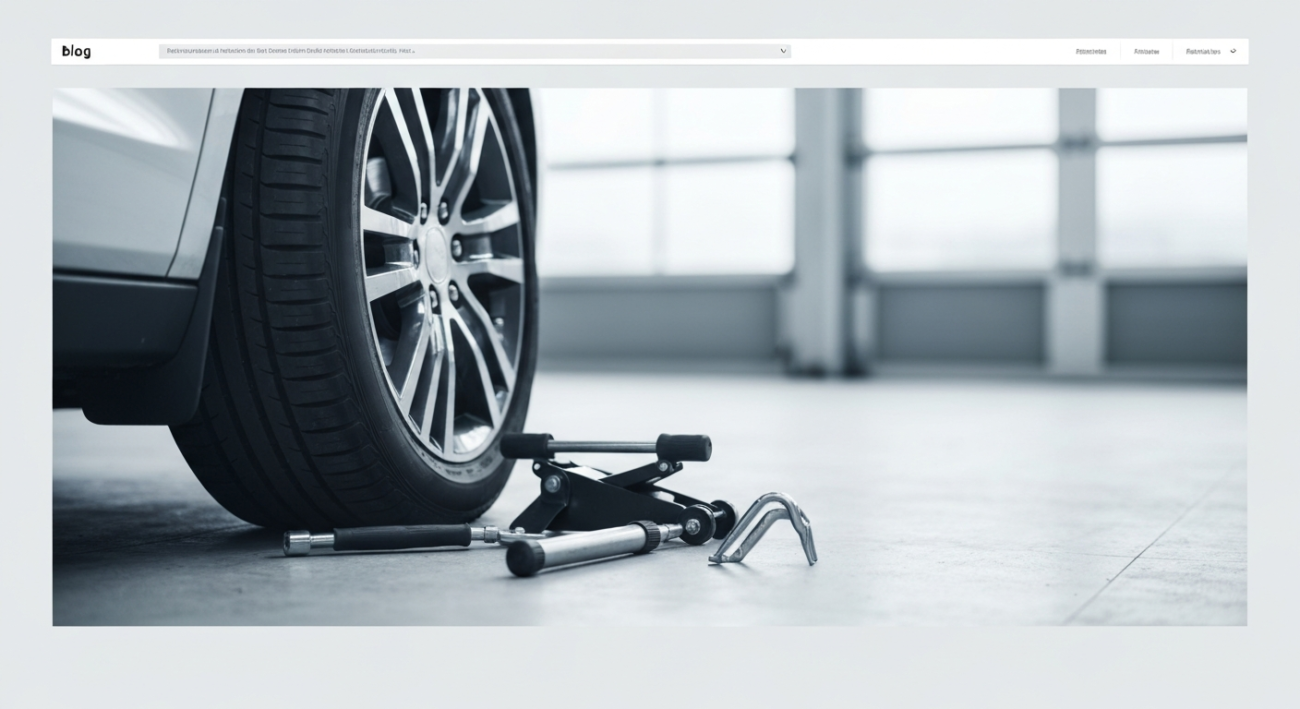 tools for changing a tyre