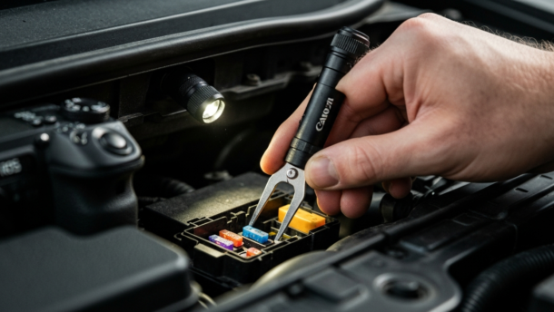 how to replace a blown car fuse