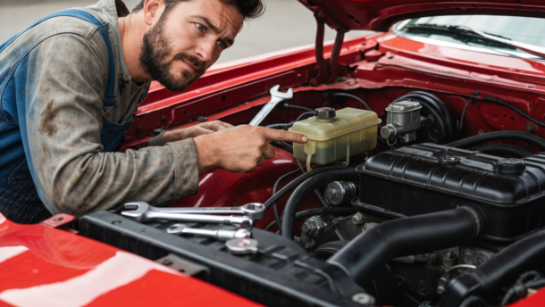 how to check power steering fluid