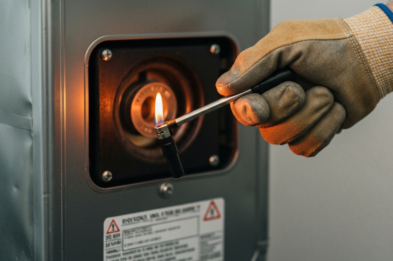 How to Light a Pilot Light on a Furnace