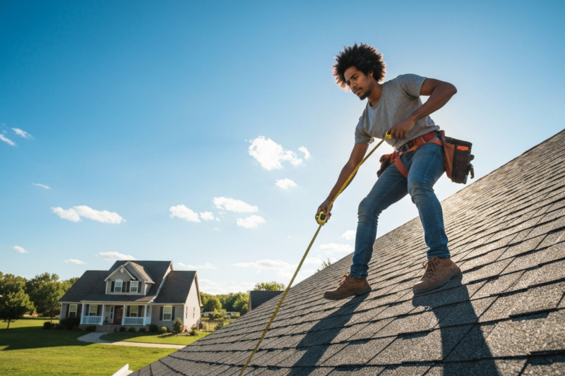 How to measure a roof for metal roofing
