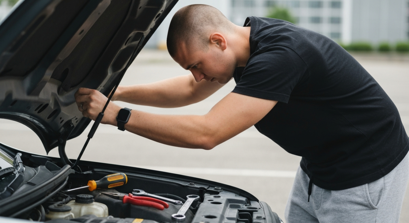 car hood won’t open