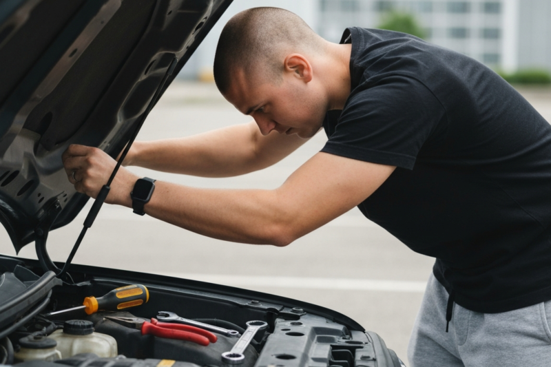 car hood won’t open