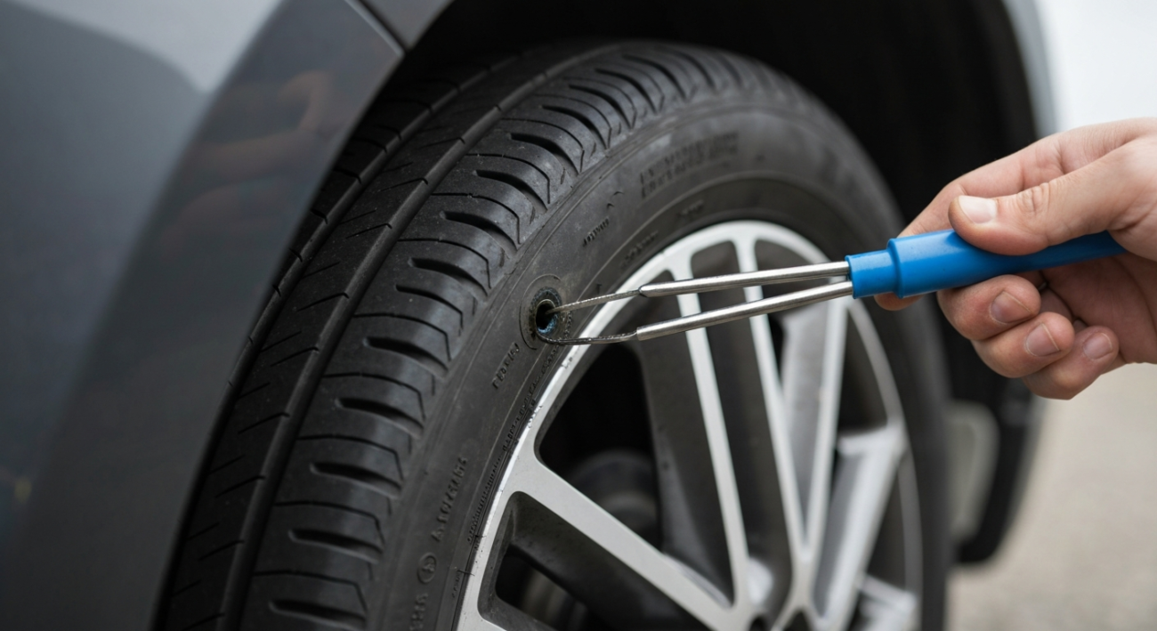 how to fix a slow tire leak
