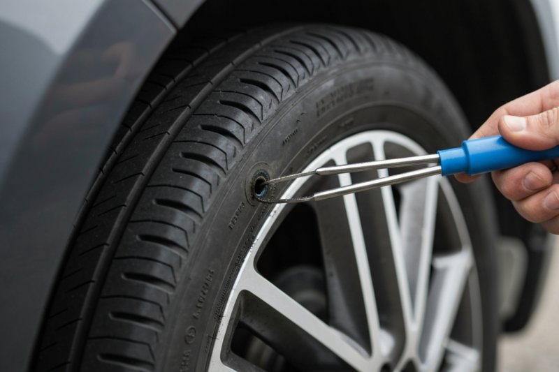 How to Fix a Slow Tire Leak Temporarily and Safely