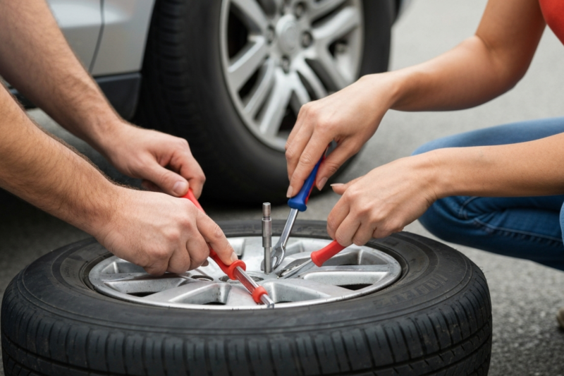 Using Emergency Tyre Repair Kits: A Guide