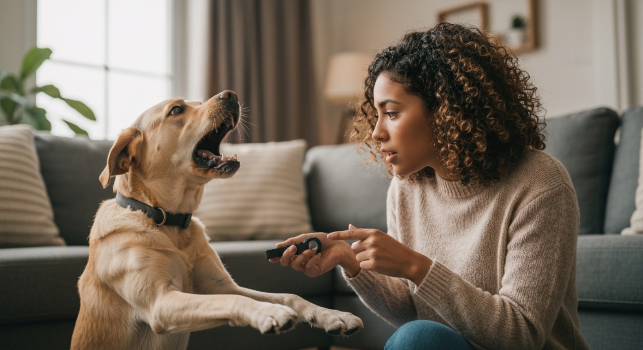 seek professional dog trainer